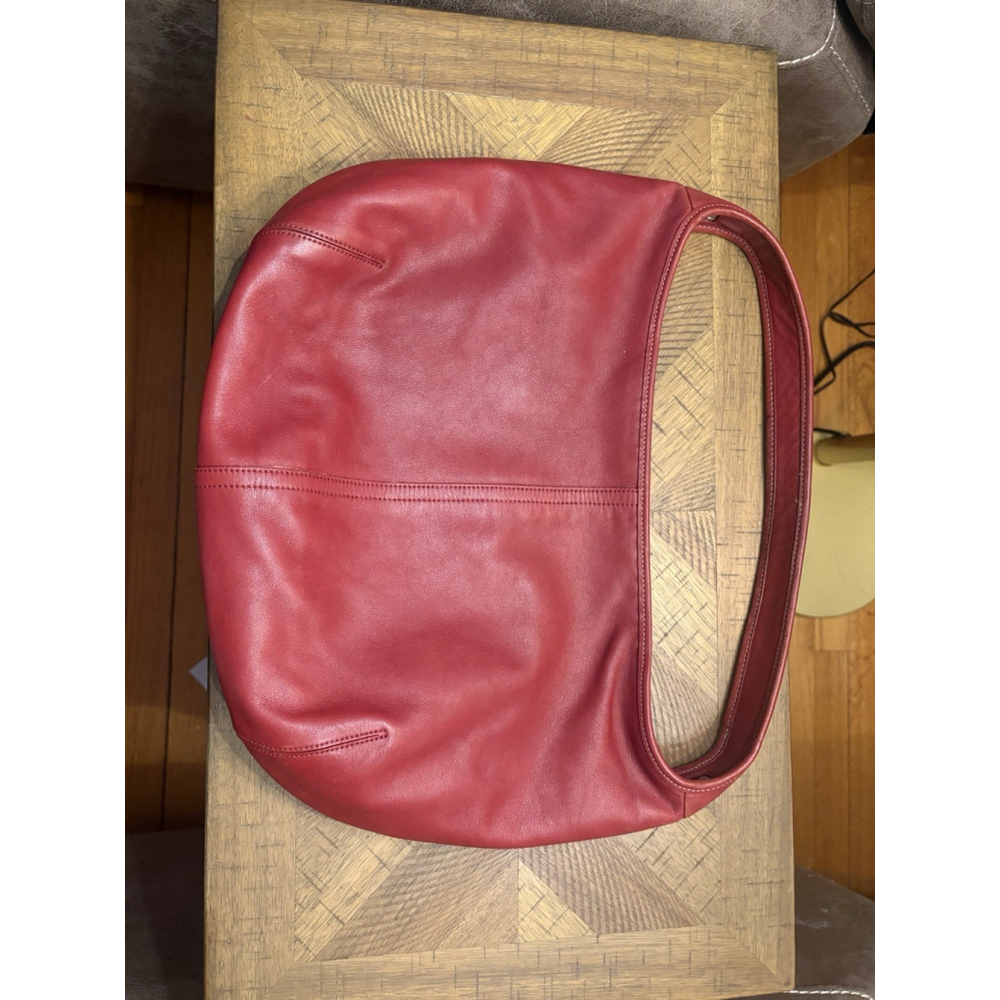 Vintage Coach Red Ergo Shoulder Bag Large 9921 - Picture 3 of 16